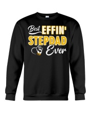 Best Effin' Stepdad Ever Crewneck Sweatshirt thumbnail