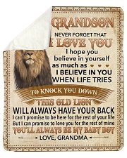 Never Forget That I Love You-Young Lion GM to GS Sherpa Fleece Blanket tile
