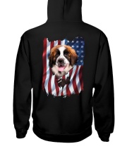 Saint bernard Flag Hooded Sweatshirt thumbnail