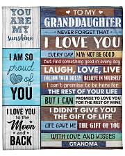 GD Life Gave Me The Gift Of You I Love You Fleece Blanket - 50" x 60" front