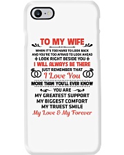 To My Wife My Love My Forever Phone Case thumbnail