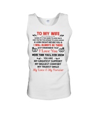 To My Wife My Love My Forever Unisex Tank thumbnail