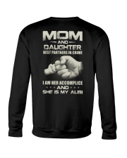 Mom And Daughter Best Partners In Crime Crewneck Sweatshirt tile