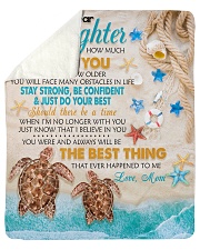 Daughter Turtle Stay Strong Just Do Your Best Sherpa Fleece Blanket tile