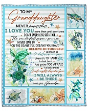 Never Forget That I Love U-Turtle- GP-To-GD Fleece Blanket - 50" x 60" front