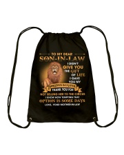 To My Dear Son-In-Law From Mother-in-law Drawstring Bag thumbnail