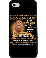 To My Dear Son-In-Law From Mother-in-law Phone Case thumbnail