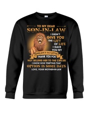 To My Dear Son-In-Law From Mother-in-law Crewneck Sweatshirt thumbnail