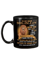 To My Dear Son-In-Law From Mother-in-law Mug back