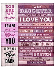 You Are My Sunshine - Mom To Daughter Fleece Blanket - 50" x 60" front