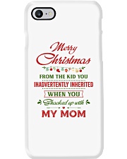 Merry Christmas From The Kid To Step-Dad Phone Case thumbnail