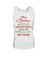 Merry Christmas From The Kid To Step-Dad Unisex Tank thumbnail