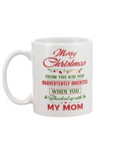 Merry Christmas From The Kid To Step-Dad Mug back
