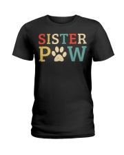 Sister Paw Ladies T-Shirt front