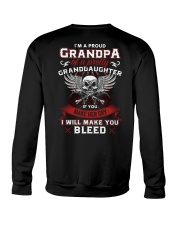 I'm A Proud Grandpa Of A Pretty Granddaughter Crewneck Sweatshirt thumbnail