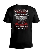 I'm A Proud Grandpa Of A Pretty Granddaughter V-Neck T-Shirt thumbnail