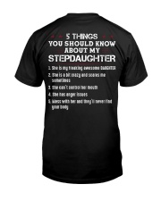5things you should know about my StepDaughter Classic T-Shirt back
