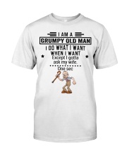 I Am A Grumpy Old Man I Do What I Want Premium Fit Mens Tee tile