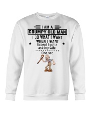 I Am A Grumpy Old Man I Do What I Want Crewneck Sweatshirt tile