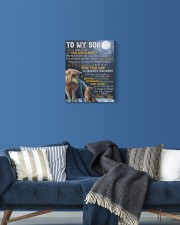 Never Feel That U Are Alone Wolf Mom To Son 11x14 Gallery Wrapped Canvas Prints aos-canvas-pgw-11x14-lifestyle-front-06