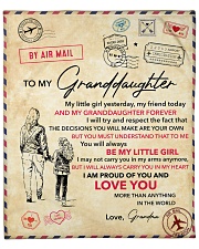 My Little Girl Yesterday-Grandma To Granddaughter Fleece Blanket - 50" x 60" front