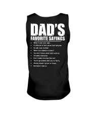 Dad's Favorite Sayings Unisex Tank thumbnail