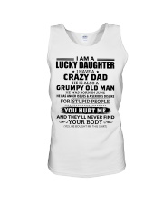 I Have Crazy Dad Grumpy Old Man Dad 6 To Daughter Unisex Tank tile