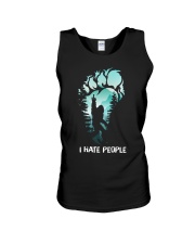 I hate people Unisex Tank tile