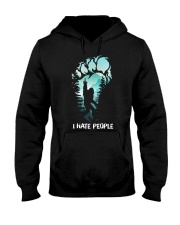 I hate people Hooded Sweatshirt tile