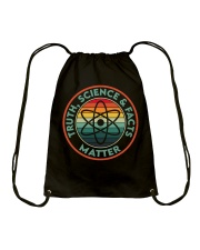 Truth Science Facts Matter Drawstring Bag tile