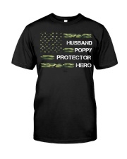 Husband Poppy Protector Hero Premium Fit Mens Tee tile