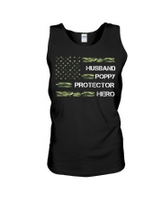 Husband Poppy Protector Hero Unisex Tank tile