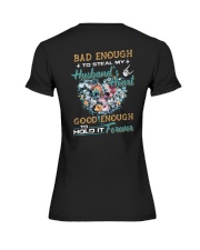 Bad Enough To Steal My Husband's Heart Premium Fit Ladies Tee thumbnail