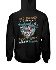 Bad Enough To Steal My Husband's Heart Hooded Sweatshirt thumbnail