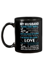 Love The Way My Husband Makes Me Laugh Mug back