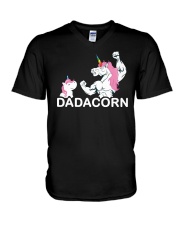 Dadacorn V-Neck T-Shirt tile