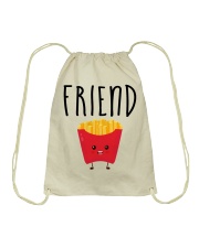 Fries Best Friend Drawstring Bag tile