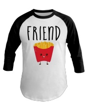 Fries Best Friend Baseball Tee tile