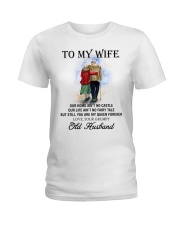 wife you are my queen forever from Grumpy husband Ladies T-Shirt thumbnail