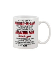 Personalized - U Didn't Give Me To Mother-In-Law Mug front