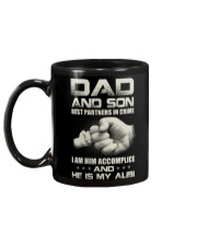 Dad And Son BEst Partners In Crime Mug tile