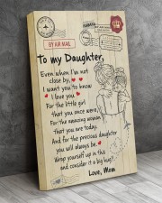 Even When I'm Not Close By Mom To Daughter 16x24 Gallery Wrapped Canvas Prints aos-canvas-pgw-16x24-lifestyle-front-02