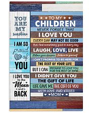 Never Forget That I Love U Mom To Daughter Vertical Poster tile
