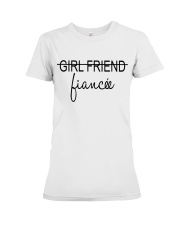 Girlfriend Fiancee Premium Fit Ladies Tee tile