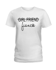 Girlfriend Fiancee Ladies T-Shirt tile