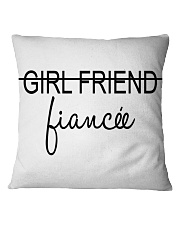 Girlfriend Fiancee Square Pillowcase tile