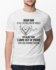 Dad I'm Glad That I Came Out Of Yours Classic T-Shirt lifestyle-mens-crewneck-front-13