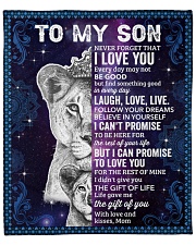 Never Forget That I Love You Lion Mom To Son Fleece Blanket - 50" x 60" front