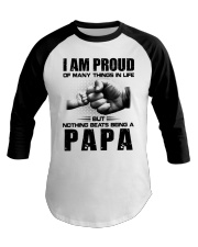 I am Pround being a Papa Baseball Tee tile