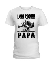 I am Pround being a Papa Ladies T-Shirt tile